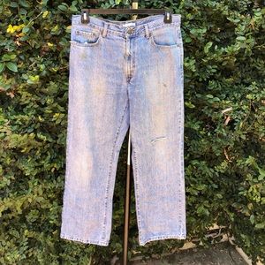 33x30 GEOFFREY BEENE vintage light wash jeans